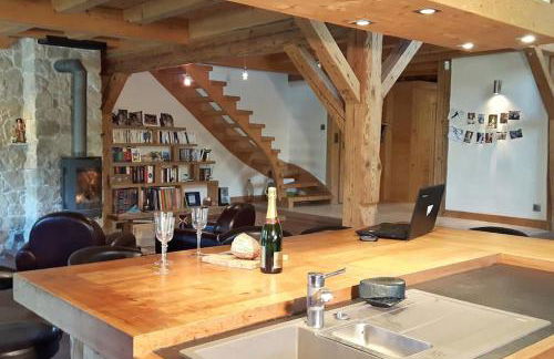 2 spacieux appartements dans une ferme rénovée face au MontBlanc - Foto 6