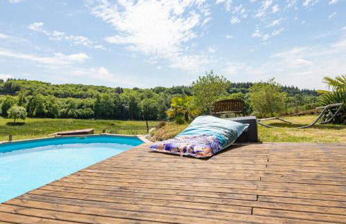 Gîte Jean Scafer, Piscine chauffée, Wifi, Salle de jeux, Animaux de la ferme - Foto 22