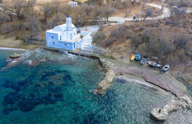 Phos Villas Tinos - Eos Villa Hot Tub Sea View - Foto 28