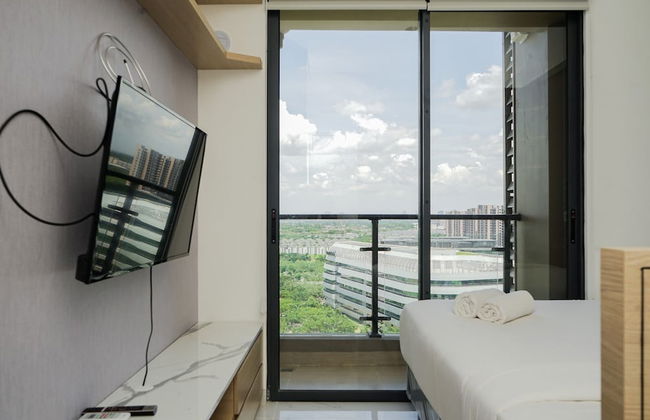 Comfortable And Simply Studio At Sky House Bsd Apartment - Foto 12