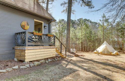 Georgia Farmhouse Studio with Hiking Trail - Foto 15