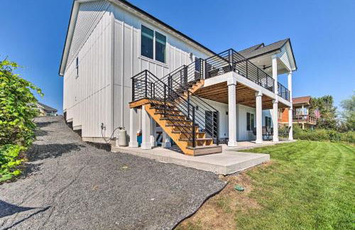 Lakefront Moses Lake Home with Dock and Game Room - Foto 41