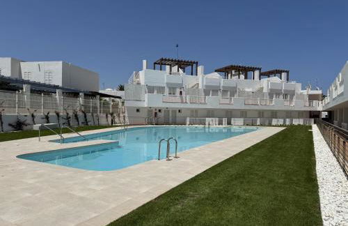 Apartamento con piscina frente al mar en Mojácar playa para familias y parejas de más de 30 años - Foto 15