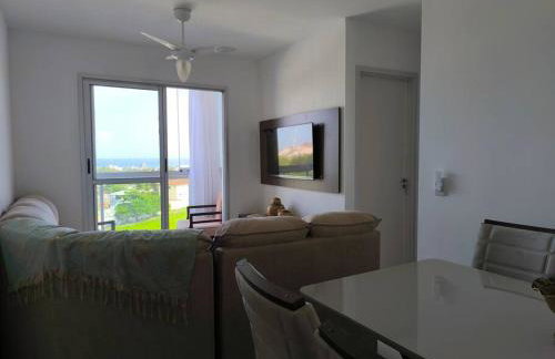 Apto Inteiro - Com roupa de cama e banho - Elevador - Garagem - Wi-fi - Vista Mar de todas as janelas e varanda - Foto 17