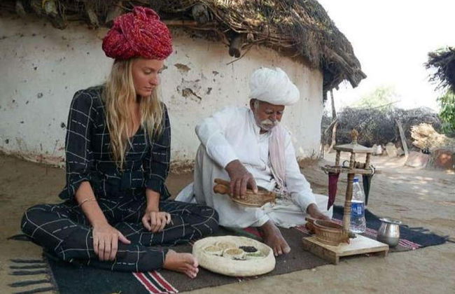 Balade privée en chameau dans le désert de Thar - Photo 2