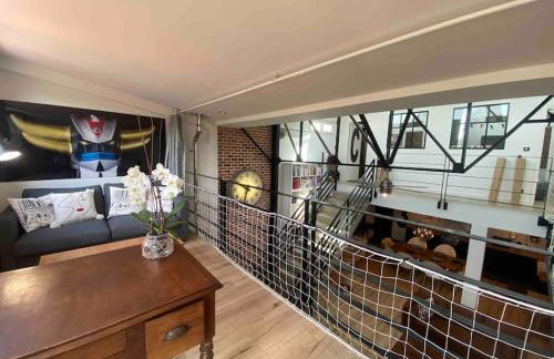 Rare ! LOFT Atypique Centre-Ville Parking Jardin - Foto 48