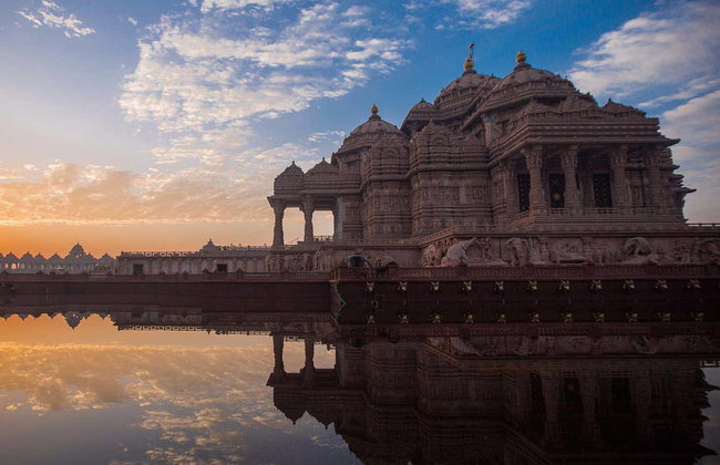 Espectáculo de luz y sonido en el templo Akshardham - Foto 6