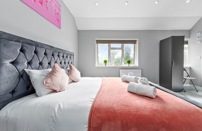 Spacious Ensuite Room Feltham Heathrow London Tw13 - Foto 5