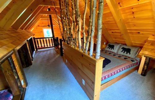 BC Log cabin with private beach river fire pit AC wifi onsite trails ski slope views - Foto 78