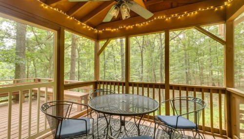 Private Hot Tub and Fire Pit Family Broadway Cabin - Foto 4