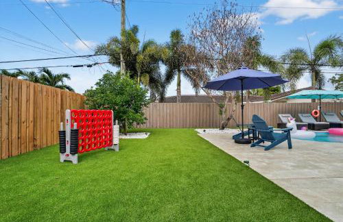 Heated Pool Villa with Mini Golf & Game Room Fort Lauderdale - Foto 47