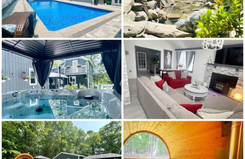 Amazing Poconos House . Sauna/Hot Tub/Private Pool - Foto 1