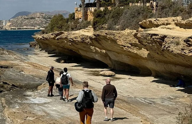 Excursão pela costa de bicicleta elétrica em Alicante com lago de peixes Román e mergulho com snorkel - Foto 20