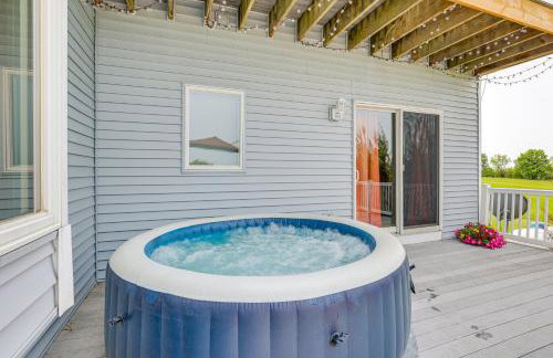 The Gathering Place Rushville Home with Hot Tub - Foto 34