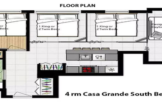 Beachfront 4 Room Ocean Drive Deluxe Suite - Foto 31