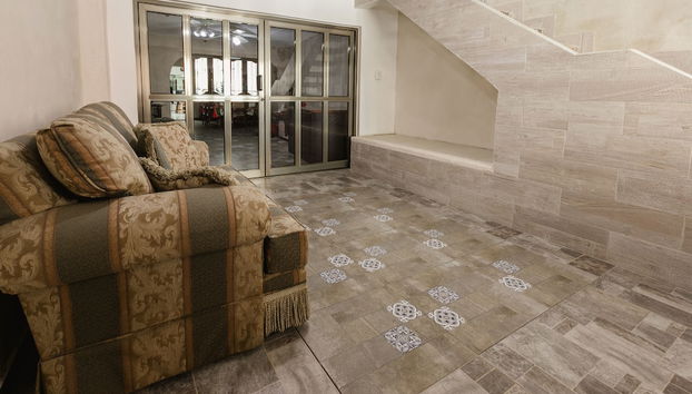 Zona de estar del vestíbulo