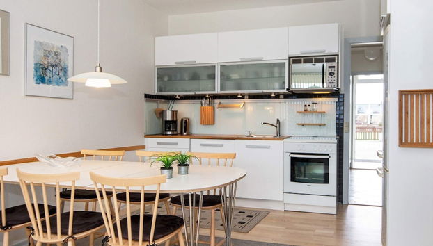 4 Person Holiday Home in Glesborg - Foto 5, Cocina privada