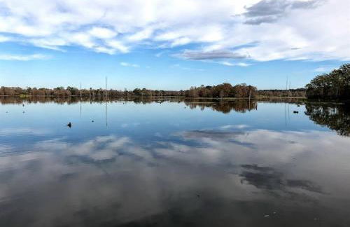 Cozy lakefront cabin with boat house and ramp on T - Foto 34