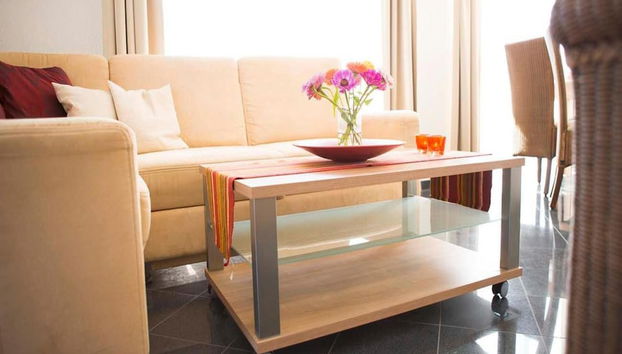 Charmantes Appartement in Rechlin - Foto 5, Sala de estar