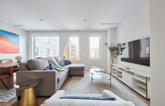 Airy 3 BR Flat w Shared Deck - gym - Mins to NYC - Foto 9