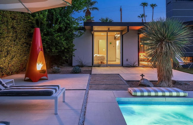 5 Palms Desert Eichler - Mid-century Modern w Pool - Foto 58