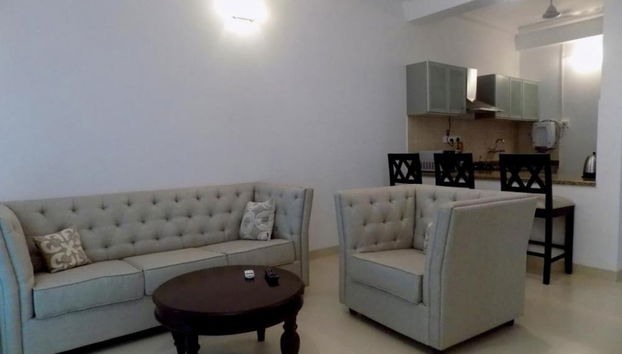 Zona de estar del vestíbulo