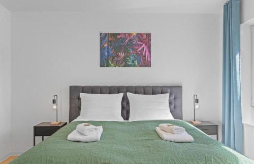 CityFlair 6 Pers Flughafen Stuttgart Messe U7 Whg 1 - Foto 26