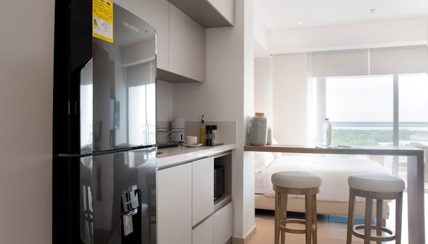 w Spectacular Loft With Balcony in Crespo - Foto 4, Habitación