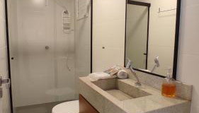 Apto executivo c WIFI 600mb bem localizado MOR401 - Foto 4, towels, Shower