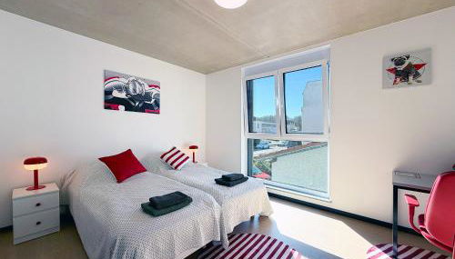 bonquartier - Design Apartment mit Balkon, Arbeitsplatz und Parkplatz - Foto 2