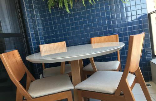 Time Apto 410 Quarto Sala Luxo Conforto na Praia Ponta Verde - Foto 7