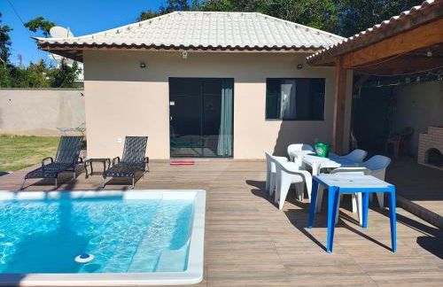 Chalé da Márcia com Piscina e Churrasqueira Privativos - Foto 13