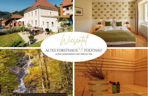 Altes Forsthaus - Fewo "Wiesental", privater "Spa" mit Sauna, Wanne und Relaxliegen, Todtnau - Foto 7