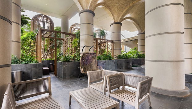 Sitzecke in der Lobby