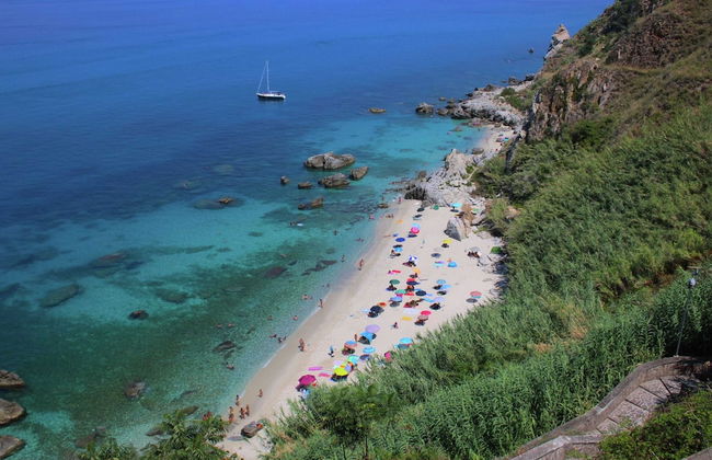 Family Sea-view Retreat in Parghelia - Foto 28