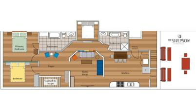 KING Sleep8 4Bed 3BR 2BA Swepson Domestique - Foto 5