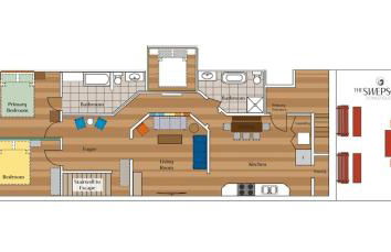 KING Sleep8 4Bed 3BR 2BA Swepson Domestique - Foto 5