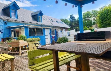 la petite maison en bois bleue - Foto 14