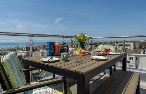 SeaBrighton Penthouse with private sea view roof terraces - Foto 4
