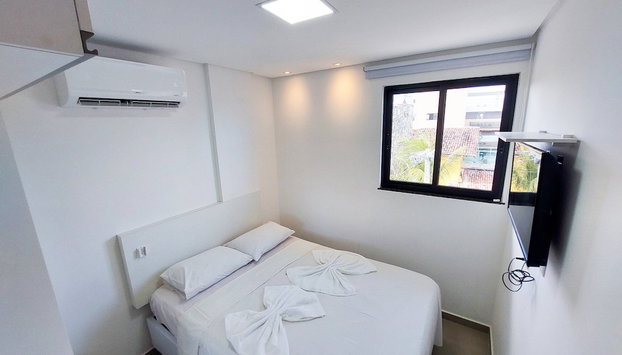 Lindos Flats - Maraca Beach Residence II - Foto 5, Quarto