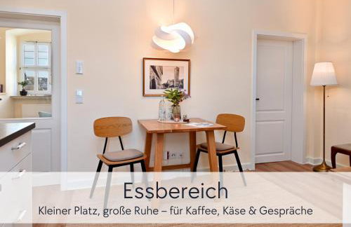GRÄFIN MARTHA MARIA - stilvolles Apartment in der historischen Hinterburg Schlitz - mit Aufzug, Parkplatz, E-Ladestation & Garten - Fulda, Alsfeld, Bad Hersfeld 25-30 Min - Hunde willkommen - Foto 16