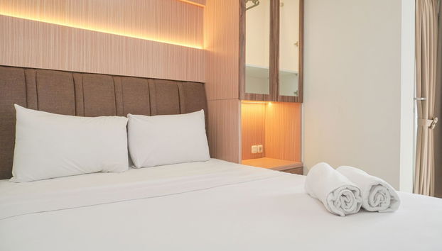 Modern Look And Homey 1Br At Gold Coast Apartment - Foto 2, Habitación