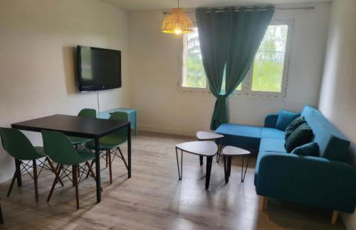 Le Temps d'un Séjour Clermont-Ferrand F3 2 chambres 1 chambre avec 1 lit simple et 1 chambre avec 2 lits doubles et 1 Garage - Foto 1