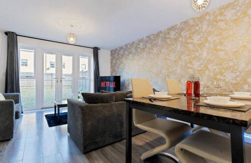 Luxury Birmingham City Centre Townhouse with FREE Parking - Sleeps 4 - Perfect for Contractors, Business Travellers, Families and other Groups - Near Bullring, Newstreet, Selfridges, NEC, NIA & Birmingham airport - Foto 63