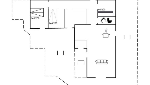 "Adser" - 600m from the sea - Foto 2, Floorplan