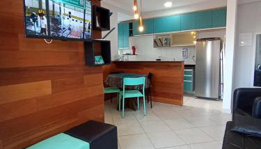 Apto Itaguá com piscina, churrasqueira, Wi-Fi e Ar Cond - Foto 3