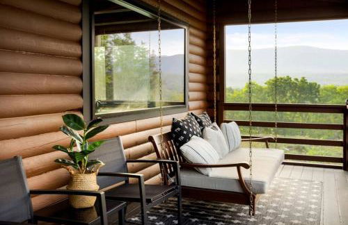 Riverside Rose Cabin: Luxe*LogCabin*MtnView*Sleeps12*Secluded*Shenandoah - Foto 36
