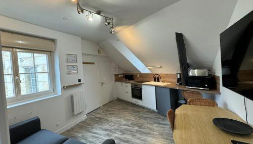 Appart T2 cosy - 4 pers - Centre Baugé - Photo 2, stove