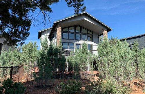 Fireplace, Mogollon Rim Views Luxury Pine Home - Foto 27