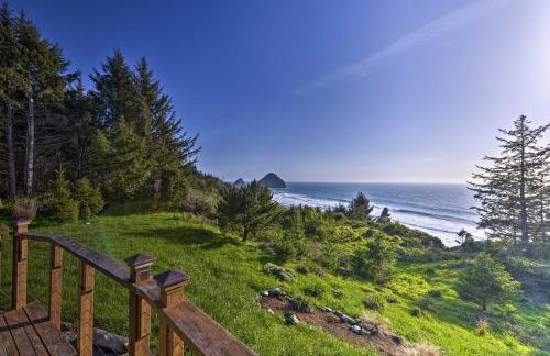 Forested Gold Beach House with Panoramic Ocean Views - Foto 2